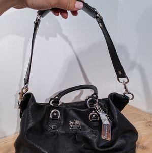 Small black Coach handbag